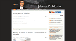 Desktop Screenshot of daddario.com.br